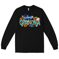 Black boy grandma Long Sleeve Tee - CowhideDigitalArt