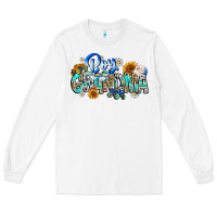 White boy grandma Long Sleeve Tee - CowhideDigitalArt