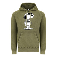 Vintage Olive cool dog Vintage Hoodie - artisFamous