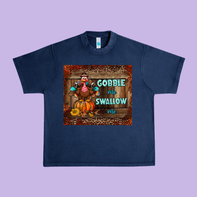 Gobble Me Swallow Me Tumbler Urban Heavy Tee Designed By Bundleandbundleshop