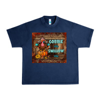 Navy gobble me swallow me tumbler Urban Heavy Tee - BundleAndBundleShop