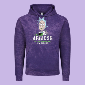 I Am Not Arguing Vintage Hoodie Designed By Artisfamous