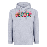 Heather Grey nurse fuel coffee cup Heavyweight Hoodie - Jasminsmagicworld