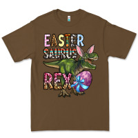 Cacao Easter Saurus Rex Premium Tee - OliviaCreatesArt