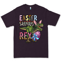 Plum Easter Saurus Rex Premium Tee - OliviaCreatesArt