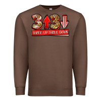 Chestnut three up three down baseball Premium Sweatshirt - Jasminsmagicworld