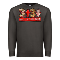 Smoke three up three down baseball Premium Sweatshirt - Jasminsmagicworld
