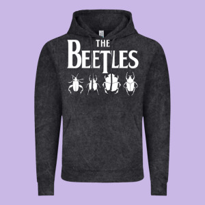 Beetles Vintage Hoodie Designed By Artisfamous