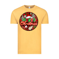 Vintage Mustard Merry christmas Vintage Tee - FaDigitalArtStudio