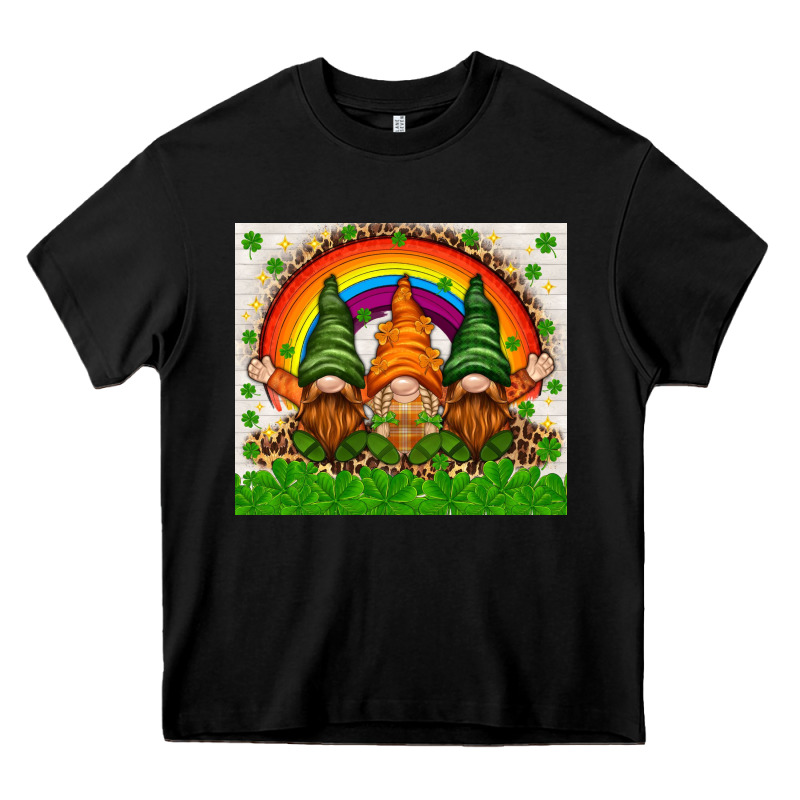 St. Patrick's Day Gnomies Tumbler Heavy Core Tee by HowdyJamesFarm | Teevron