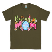 Army Green Easter Day Bunny mom Classic Tee - OliviaCreatesArt