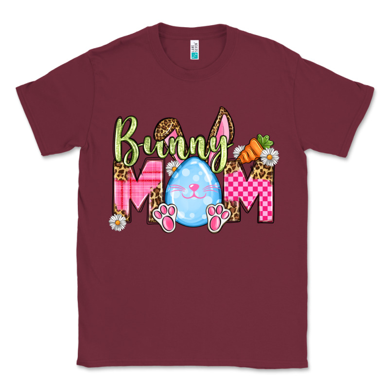 Easter Day Bunny Mom Classic Tee by OliviaCreatesArt | Teevron