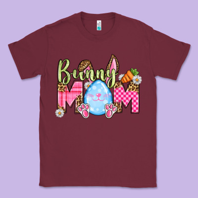 Easter Day Bunny Mom Classic Tee Designed By Oliviacreatesart