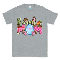 Heather Grey Easter Day Bunny mom Classic Tee - OliviaCreatesArt