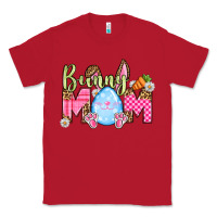 Red Easter Day Bunny mom Classic Tee - OliviaCreatesArt