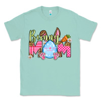 Seafoam Easter Day Bunny mom Classic Tee - OliviaCreatesArt