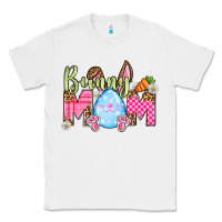 White Easter Day Bunny mom Classic Tee - OliviaCreatesArt