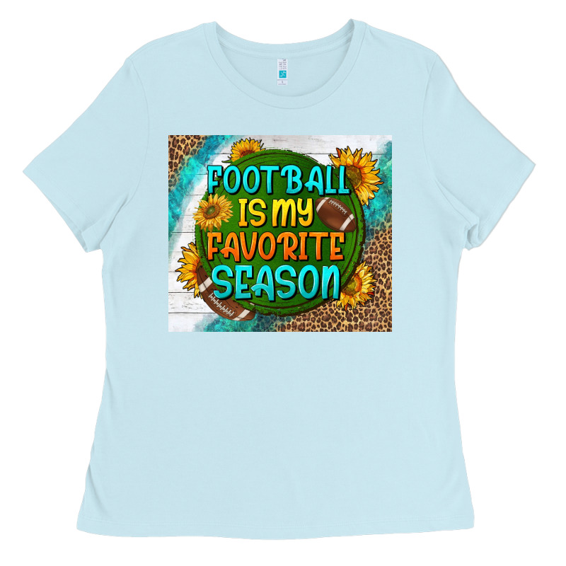 Football Is My Favorite Season Tumbler Ladies Tee by BundleAndBundleShop | Teevron