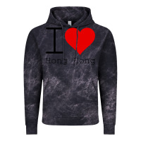 Cloud Black i love hong kong Vintage Hoodie - artisFamous