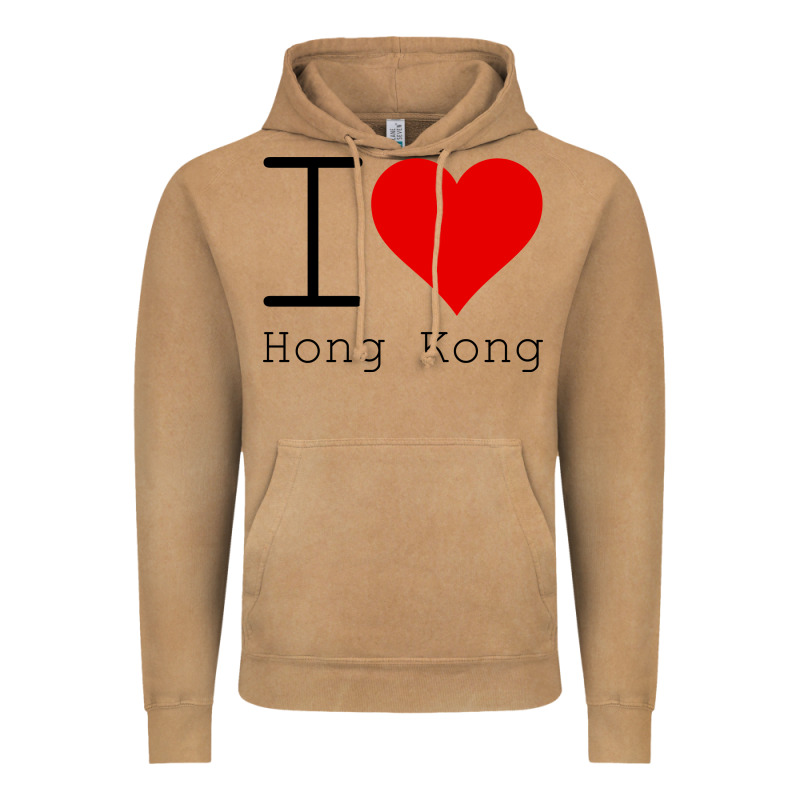 I Love Hong Kong Vintage Hoodie by artisFamous | Teevron