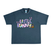 Midnight Navy easter little bunny Urban Heavy Tee - Jasminsmagicworld
