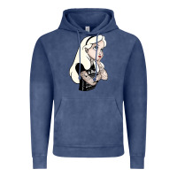 Vintage Denim alice tattoo Vintage Hoodie - artisFamous