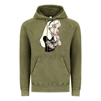 Vintage Olive alice tattoo Vintage Hoodie - artisFamous