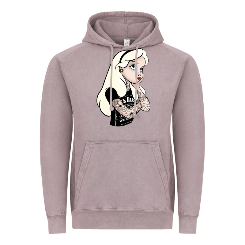 Alice Tattoo Vintage Hoodie by artisFamous | Teevron