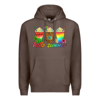 Coffee hello summer Premium Hoodie - Artiststas