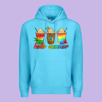 Hello Summer Premium Hoodie Designed By Artiststas