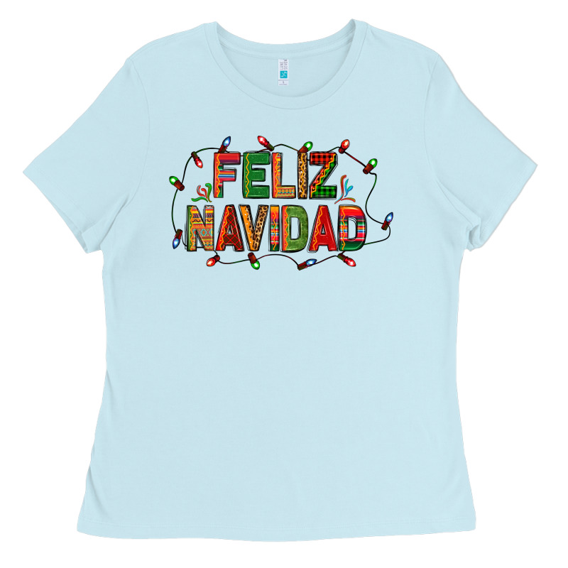 Feliz Navidad Ladies Tee by BundleAndBundleShop | Teevron