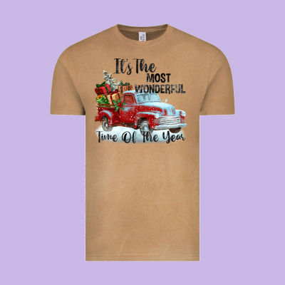It's The Most Wonderful Time Of The Year Vintage Tee Designed By Fadigitalartstudio