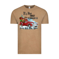 Vintage Coffee it's the most wonderful time of the year Vintage Tee - FaDigitalArtStudio