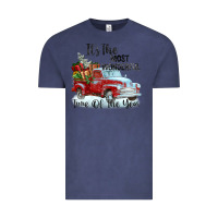 Vintage Denim it's the most wonderful time of the year Vintage Tee - FaDigitalArtStudio