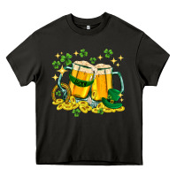 Asphalt St. Patrick's Day beer Heavy Core Tee - HowdyJamesFarm