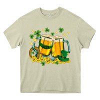Mossy St. Patrick's Day beer Heavy Core Tee - HowdyJamesFarm