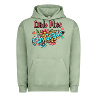 Pigment Oil Green little miss fifth grade Urban Hoodie - Jasminsmagicworld