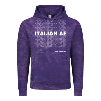 Cloud Purple italian af Vintage Hoodie - artisFamous
