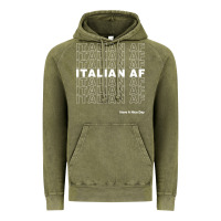 Vintage Olive italian af Vintage Hoodie - artisFamous