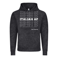 Vintage Black italian af Vintage Hoodie - artisFamous