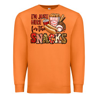Carrot i'm just here for the snacks baseball Premium Sweatshirt - Jasminsmagicworld
