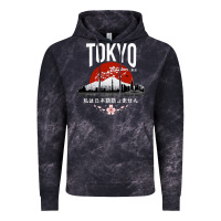 Cloud Black tokyo Vintage Hoodie - artisFamous