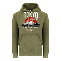 Vintage Olive tokyo Vintage Hoodie - artisFamous