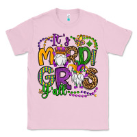 Bubblegum Pink it's mardi gras y'all gnomes Classic Tee - OliviaCreatesArt