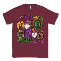 Burgundy it's mardi gras y'all gnomes Classic Tee - OliviaCreatesArt