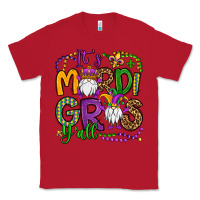 Red it's mardi gras y'all gnomes Classic Tee - OliviaCreatesArt