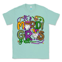 Seafoam it's mardi gras y'all gnomes Classic Tee - OliviaCreatesArt