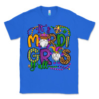 True Royal it's mardi gras y'all gnomes Classic Tee - OliviaCreatesArt