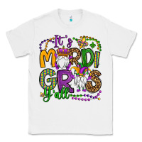 White it's mardi gras y'all gnomes Classic Tee - OliviaCreatesArt