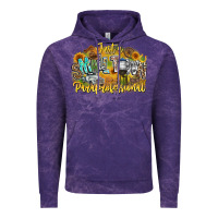 Cloud Purple just small town paraprofessional Vintage Hoodie - CowhideDigitalArt